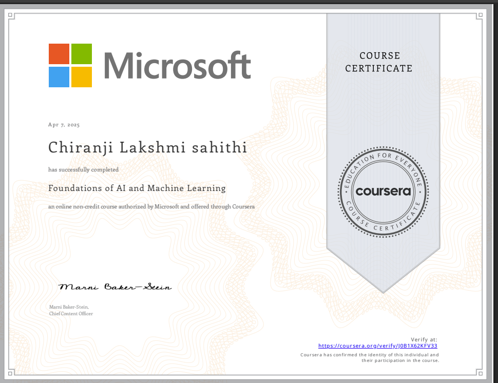Certification 6